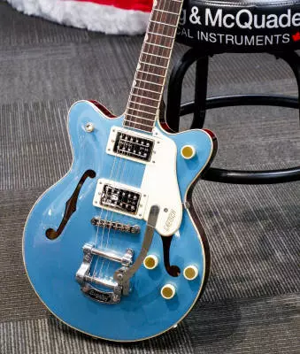Gretsch Guitars - G2655T Streamliner Center Block Jr. Double-Cut with Bigsby, Laurel Fingerboard - Arctic Blue